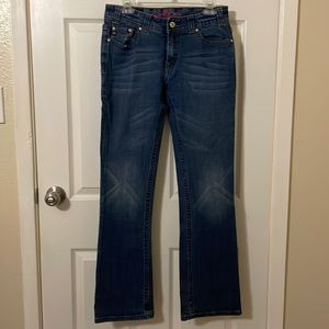 Rock and Roll Cowgirl, Mid-Rise jeans, 30X34